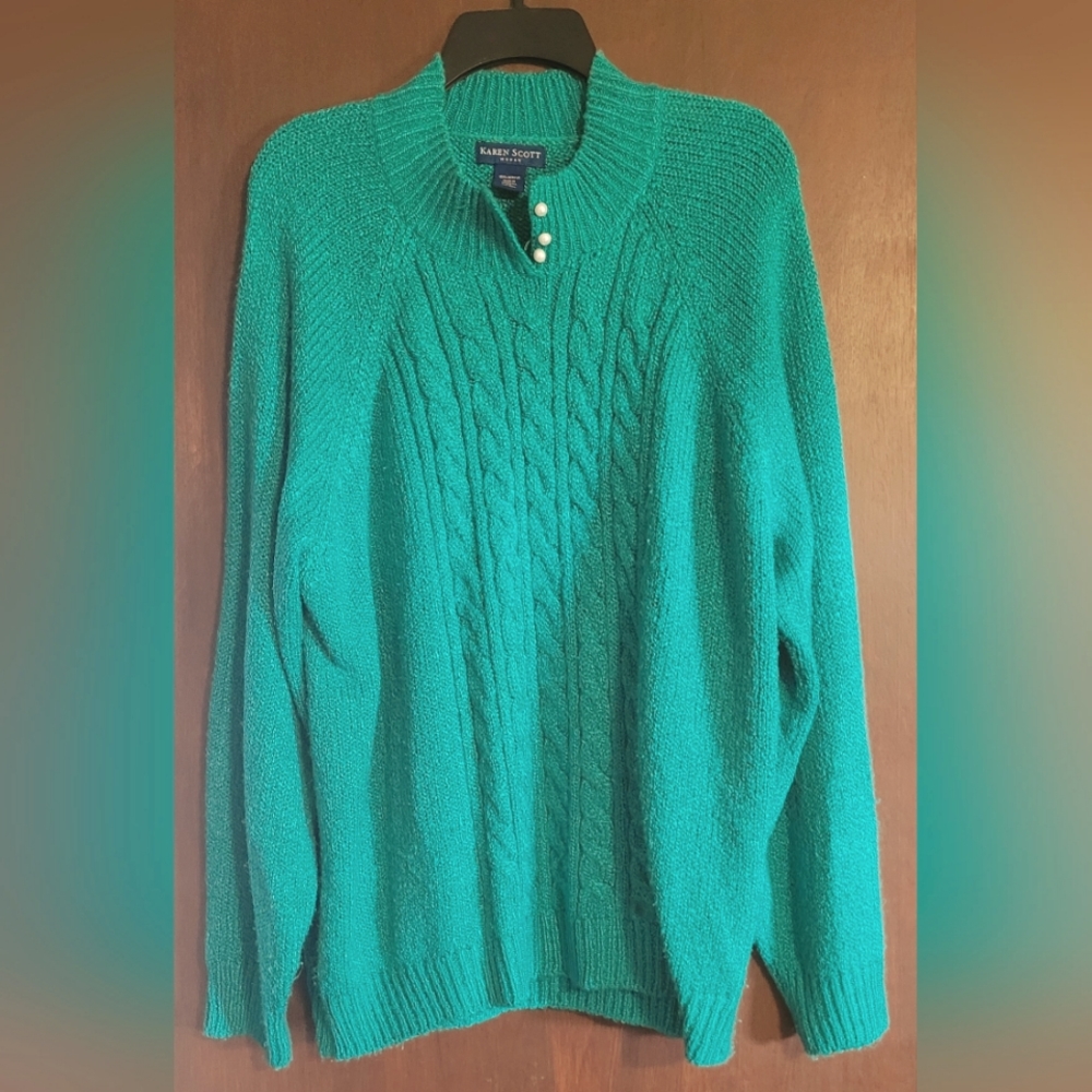 Ladies "Karen Scott" Sweater  1X